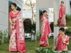 Kundan Silk By Ast Silk Blend Designer Saree